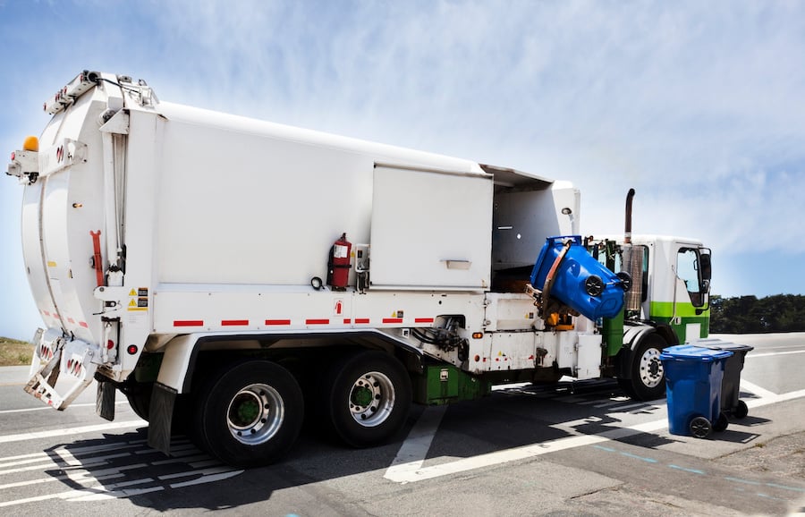 Garbage truck